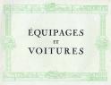 equipages et voitures